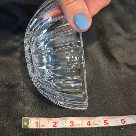 Waterford Marquis Palladia Elegant Clear Crystal Glass Bowl 5.5 Inches - Picture 7 of 7